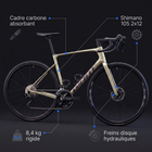 Giant Defy Advanced 2 — Vélo route endurance carbone (Taille ML)